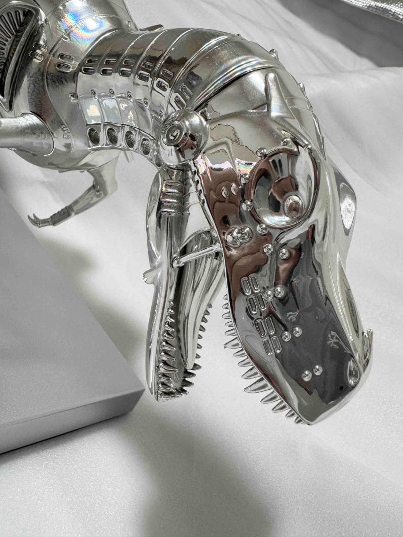 空山基 Sorayama Hajime T-Rex サイボーグ恐竜 (シルバー)
