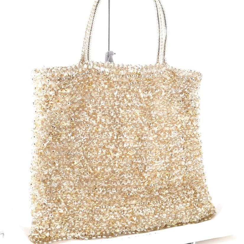 美品 ANTEPRIMA アンテプリマ ワイヤーバッグ ゴールド 保存袋付き