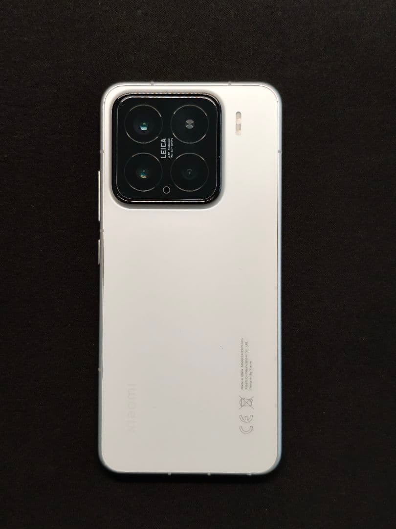 Xiaomi 15 256gb ホワイト国内版 ※細かなキズあり