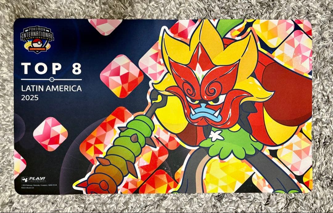 【海外限定】ポケモンカード オーガポン LAIC 2025 プレイマット 公式