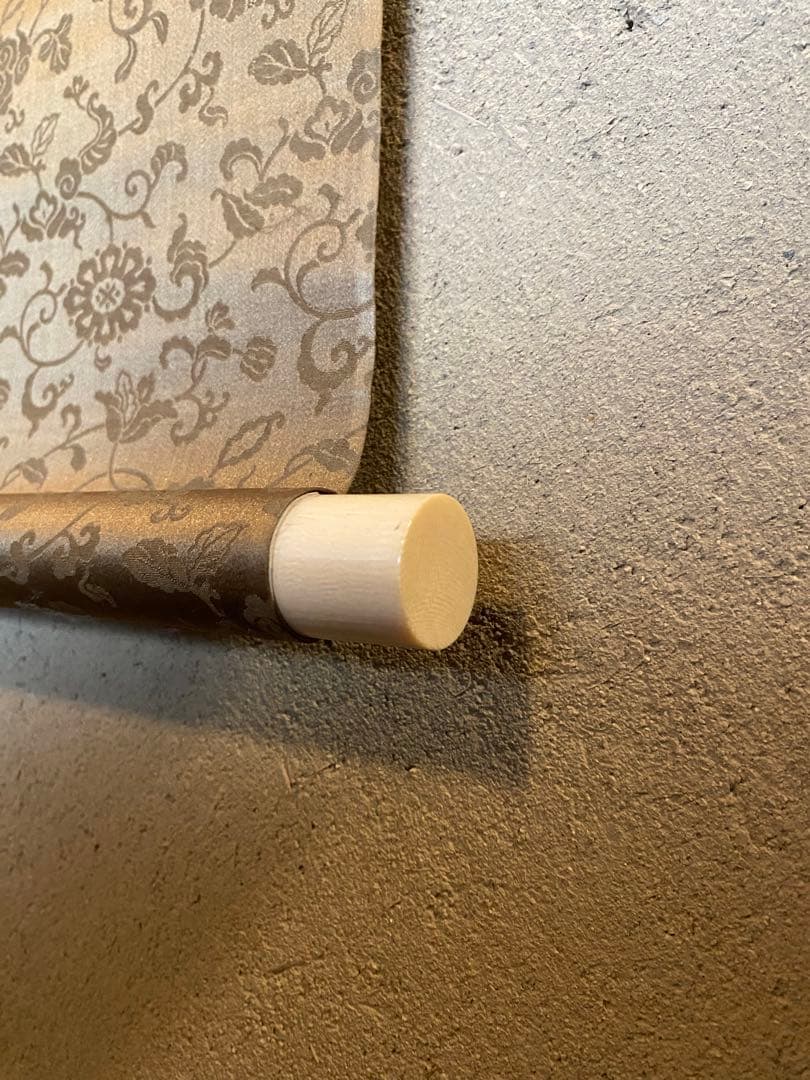 [傑作・真作]　寺崎広業　遼東春色　晩年作　日本画　掛軸　中国　遼東半島　桜