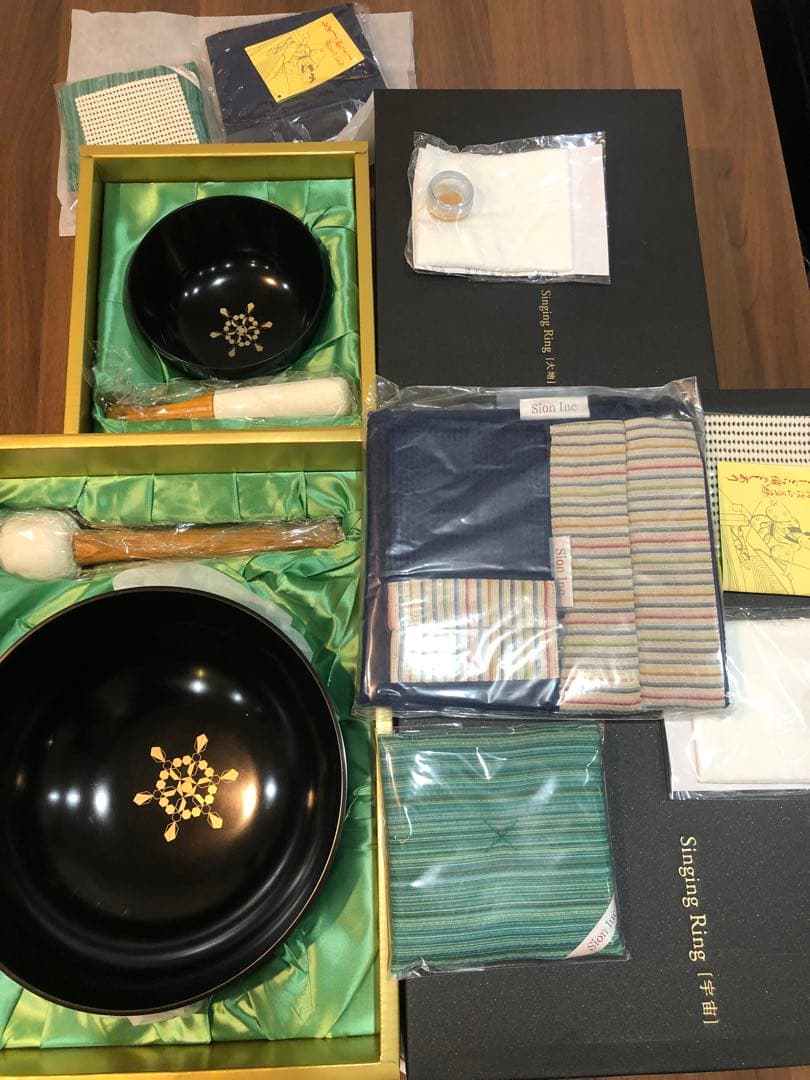 こ*そ様 シンギング・リン　singing ring 大地　宇宙　セット　sio