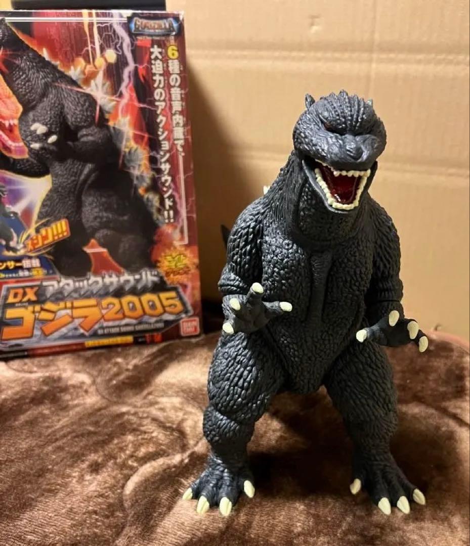 BANDAI バンダイDXアタックサウンド ゴジラ 2005フィギュア、