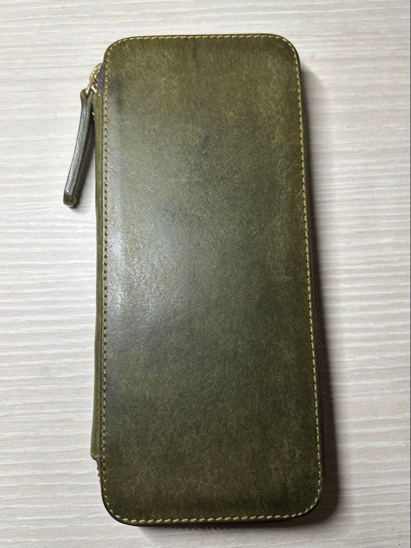 バハギア　ラウンドジップペンケース　プエブロ