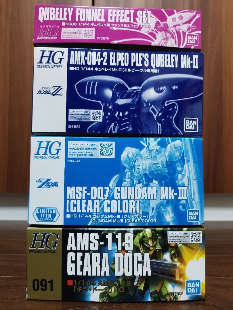 HG ギラ・ドーガ キュベレイ エルピー・プル ファンネル ガンダムMk-Ⅲ