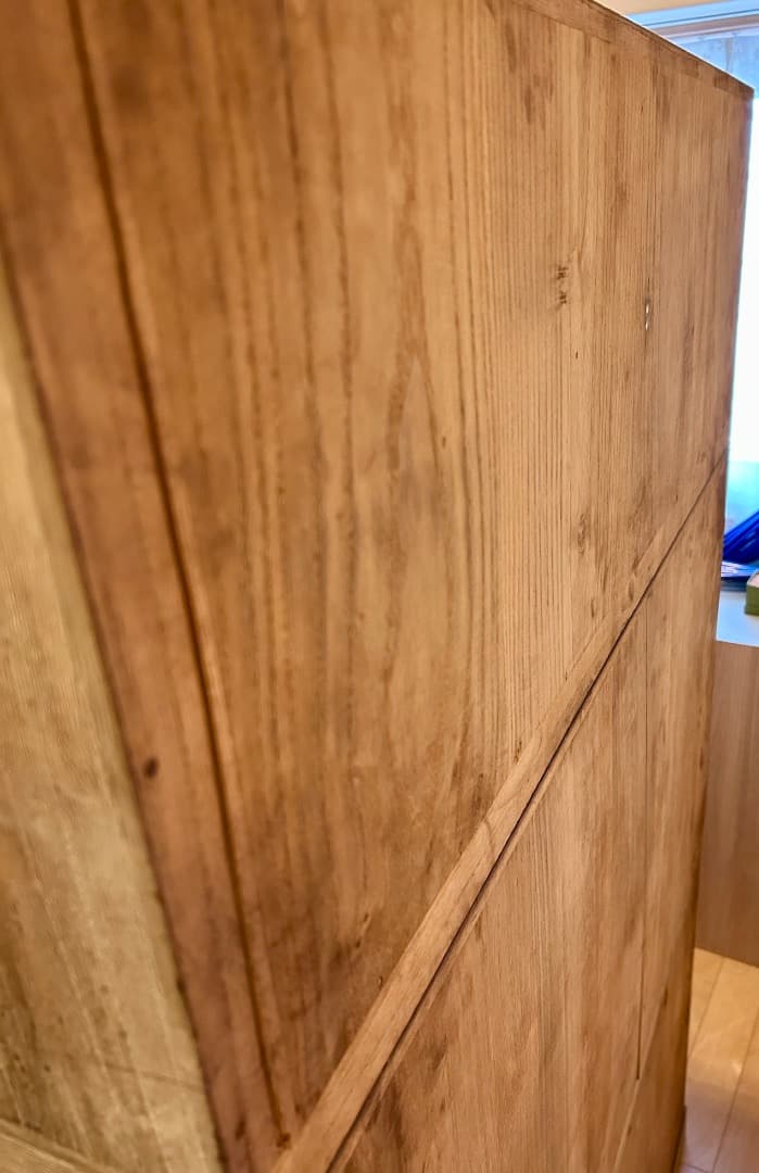 【中古品】桐箪笥　着物収納　時代家具　桐製　アンティーク　昭和レトロ　送料込