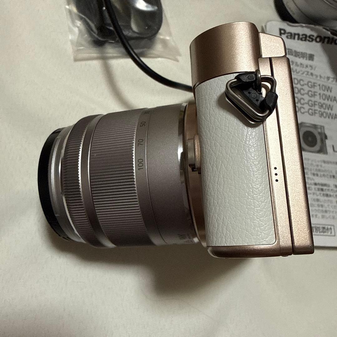 LUMIX DC-GF10 ミラーレス一眼 デジタルカメラ　ホワイト