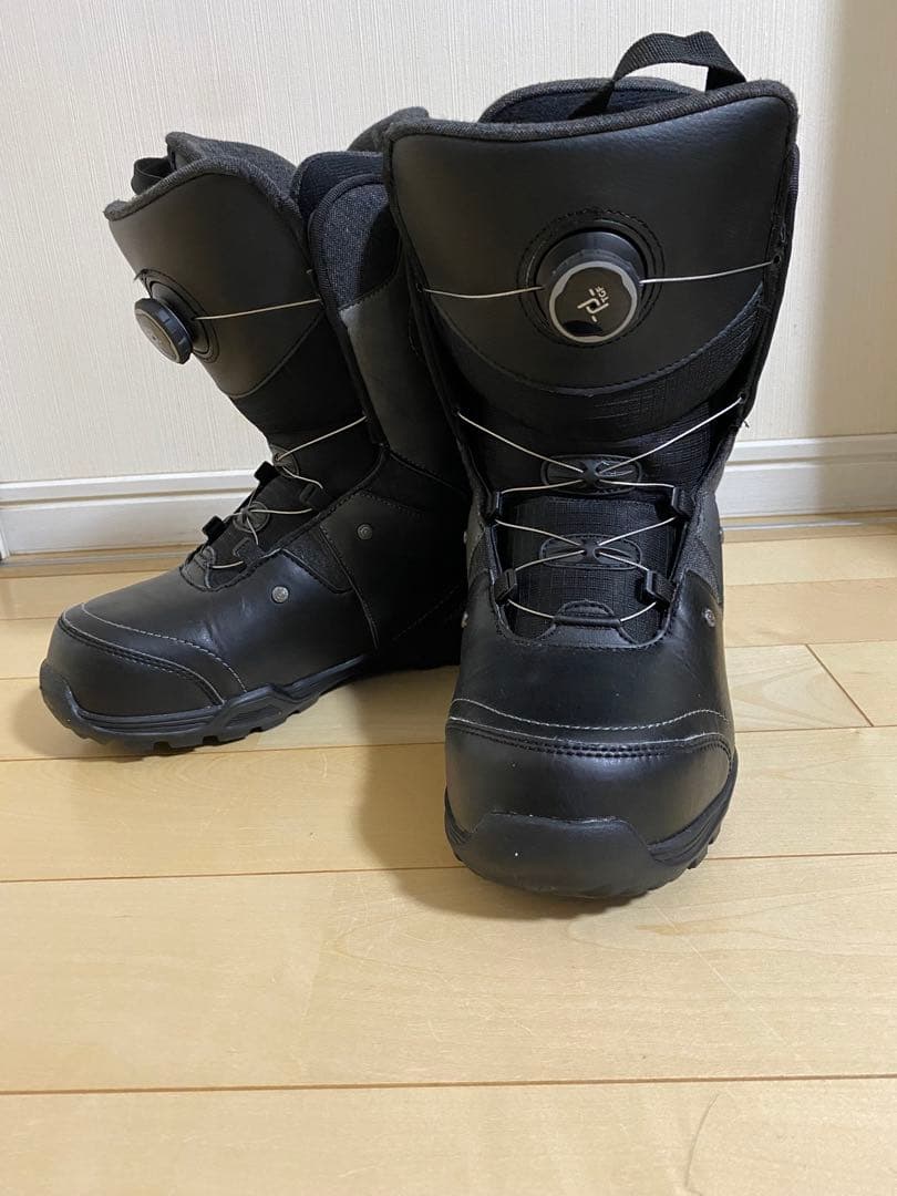 キスマーク　BOAシステム ブラック スノーボードブーツ　25.0cm ②