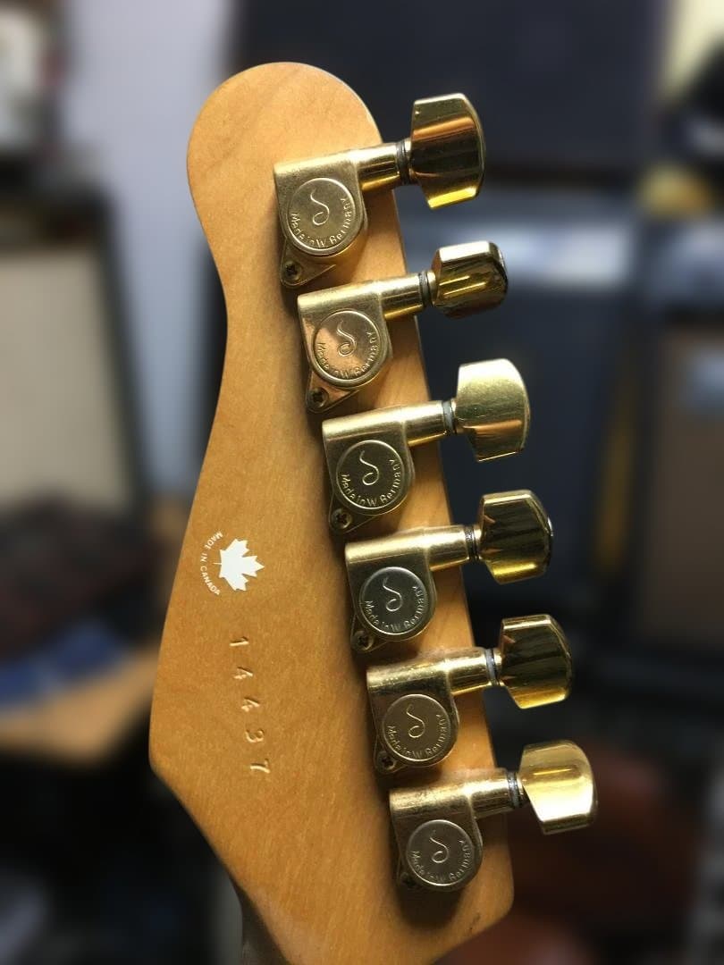 オンリーワン！Godin acousticaster レース他改良多数　動画！