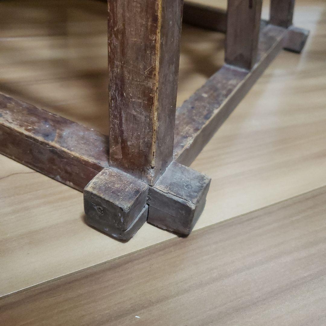 庄内踏み台 櫓 踏み台 やぐら組み 無垢 踏台 陳列棚 台 飾り棚 花台 民芸