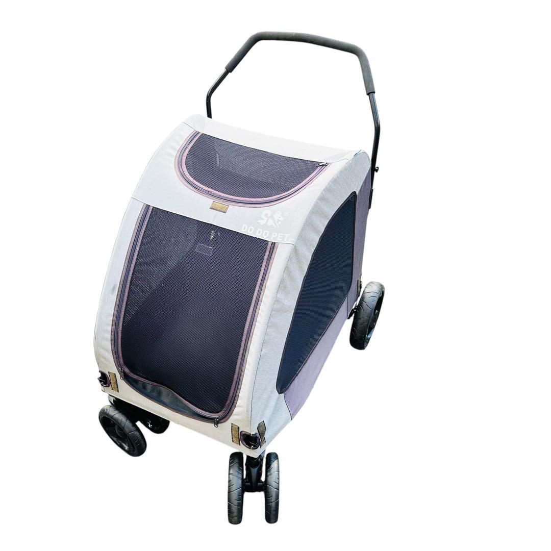 DO DO PET ペットカート　大型犬　4輪　自立　折りたたみ　コンパクト