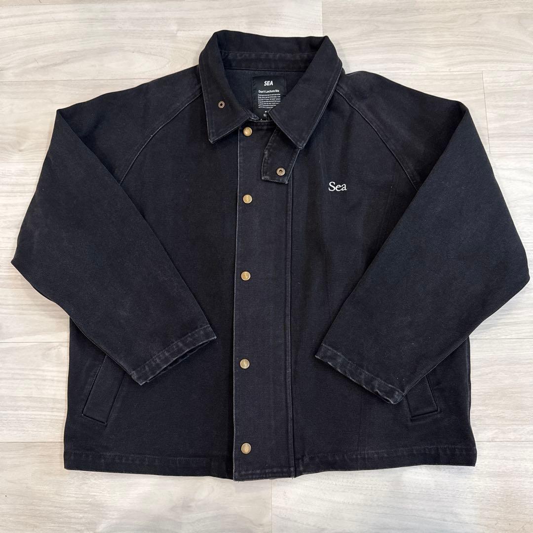 ジャケット・アウター WIND AND SEA Duck Canvas Riding Jacket