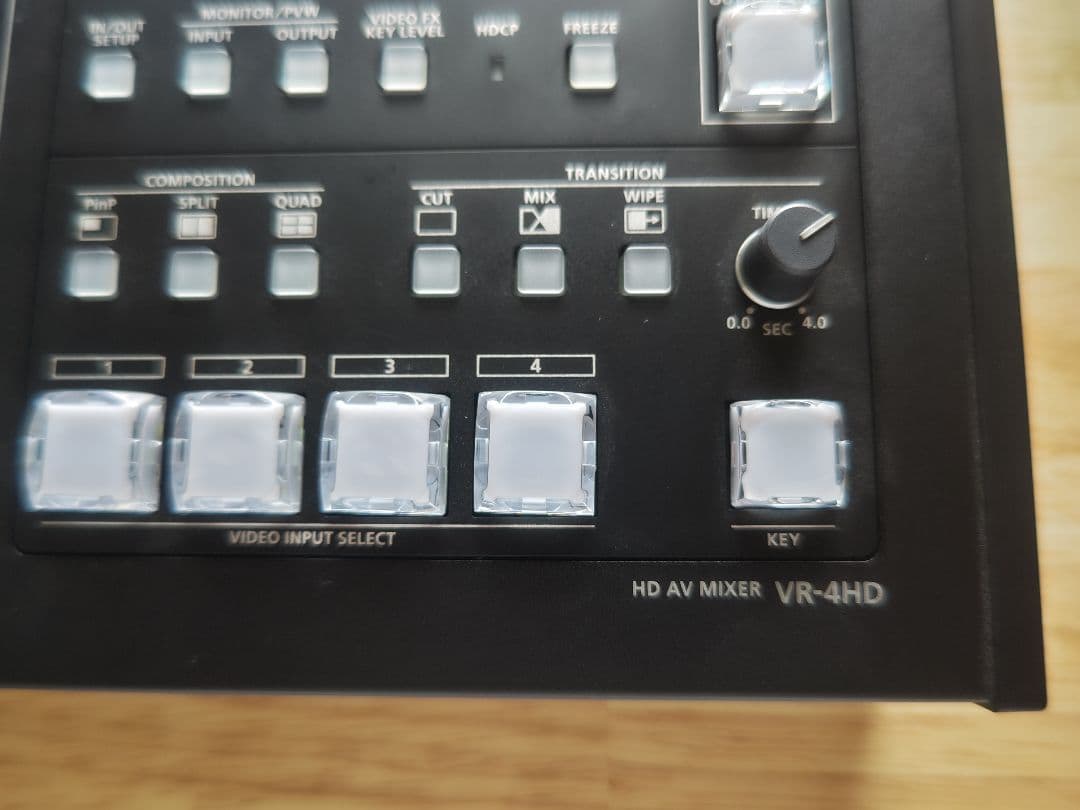 バ*ウ様 【1回使用】Roland VR-4HD ビデオスイッチャー