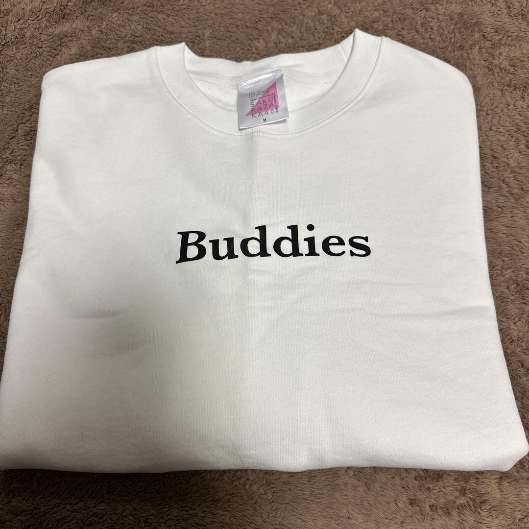 櫻坂46 Buddies ビッグスウェット Mサイズ　ホワイト