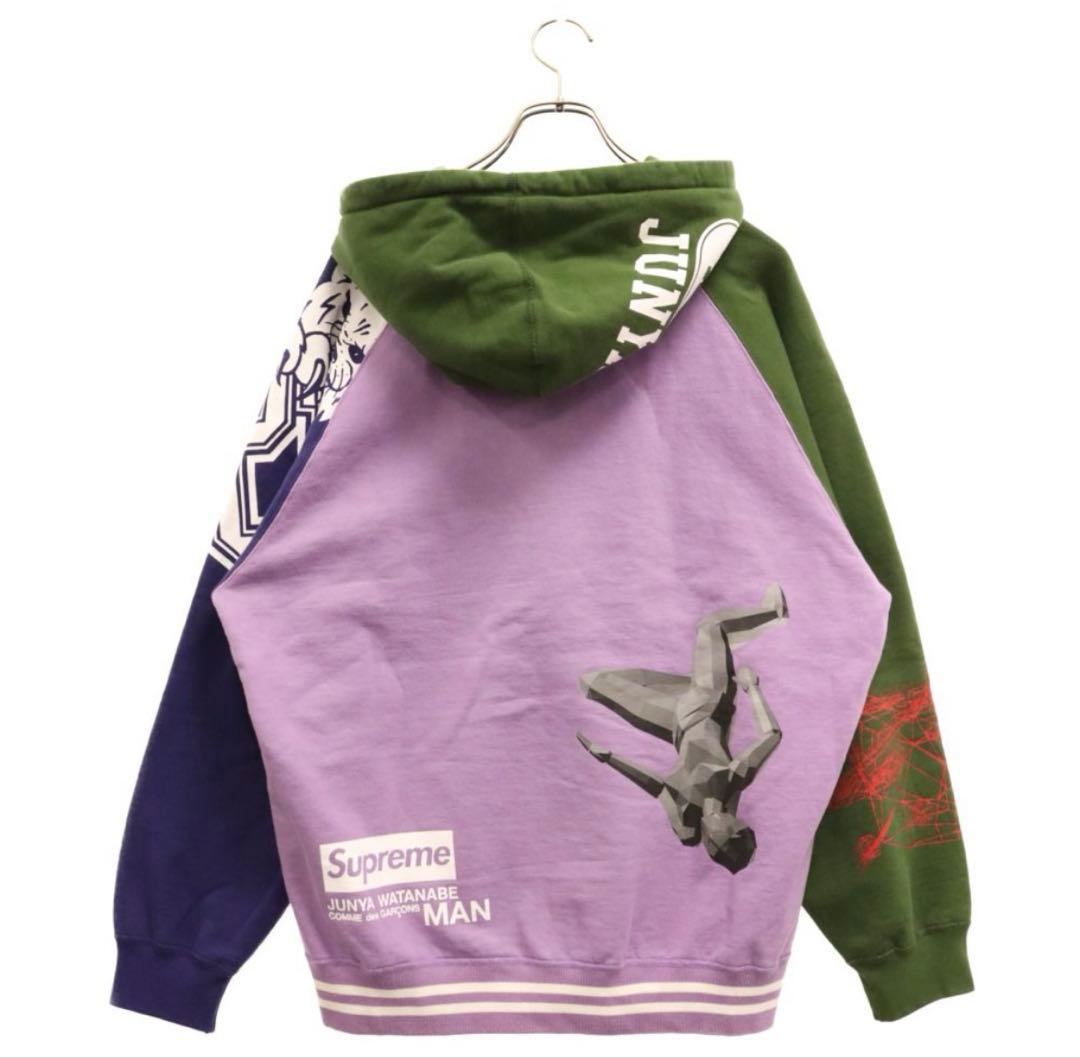 Supreme x Junya Watanabe ジップアップ パーカー L