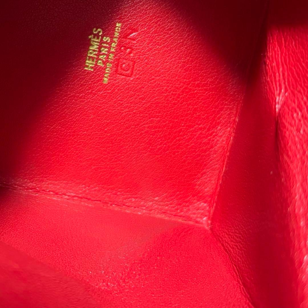 HERMES ケース ルージュ ズール レッド