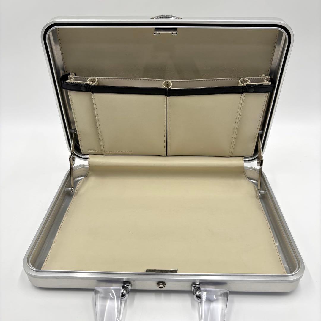 【美品】 ZERO HALLIBURTON クリアハンドル アタッシュケース