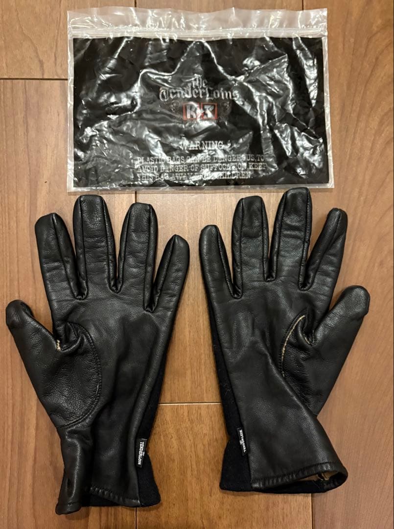 希少初期TENDERLOIN テンダーロインレザーグローブ手袋ブラック美品
