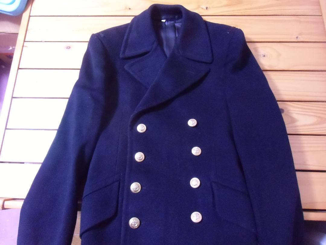 ＢＷドイツ軍/連邦軍＊海軍＊日本人サイズ＊旧型ロングコート（実物）