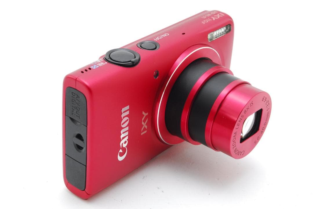 Canon IXY 110F 赤 コンパクトデジタルカメラ 動作確認済