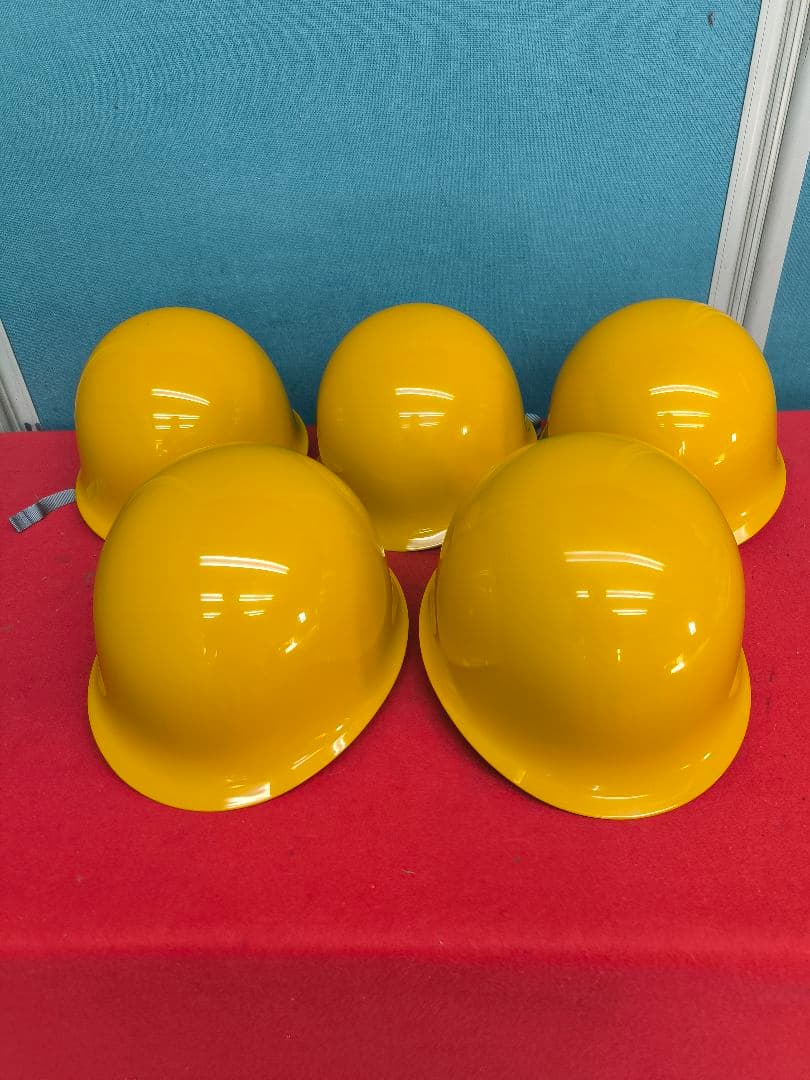 未使用品　タニザワ　MP型のABS製電気用ヘルメット　保護帽　5個セット