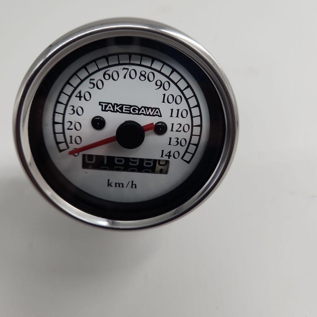 TAKEGAWA-スピードメーター、ケーブルセット中古品送料無料、即納いたします