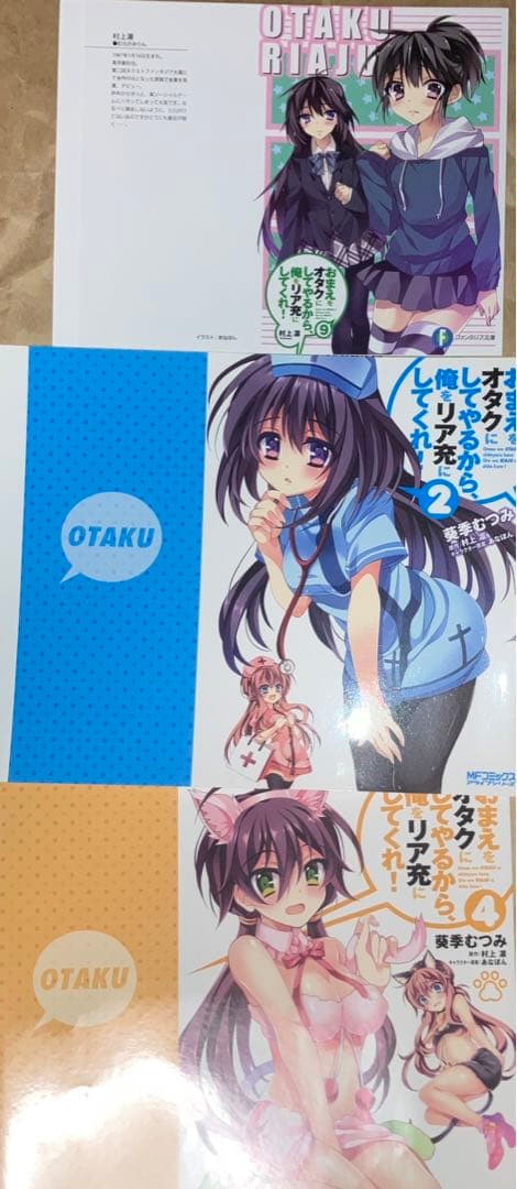 特典多数　おまえをオタクにしてやるから、俺をリア充にしてくれ! あなぽん　オタ充