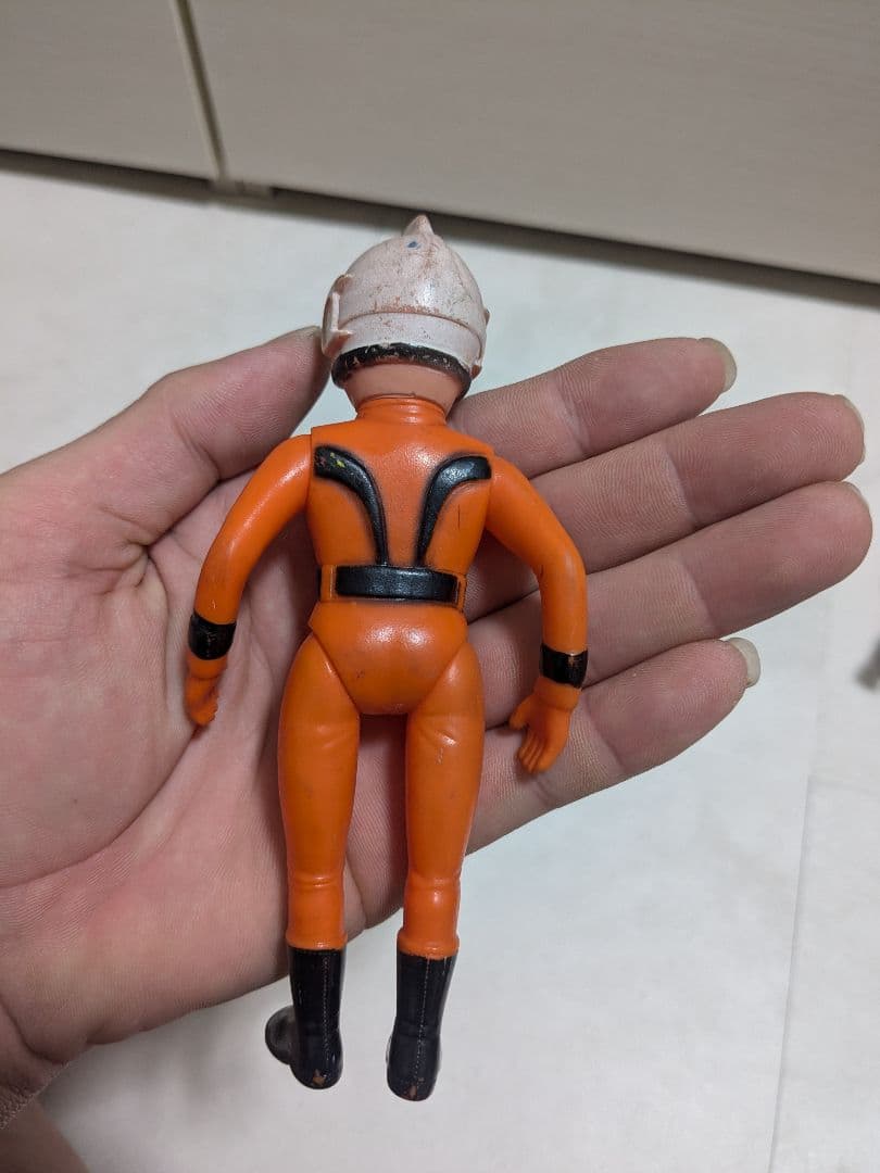 ※当時物　マット隊員　希少　ウルトラマン　ブルマァク　ソフビ　５兄弟