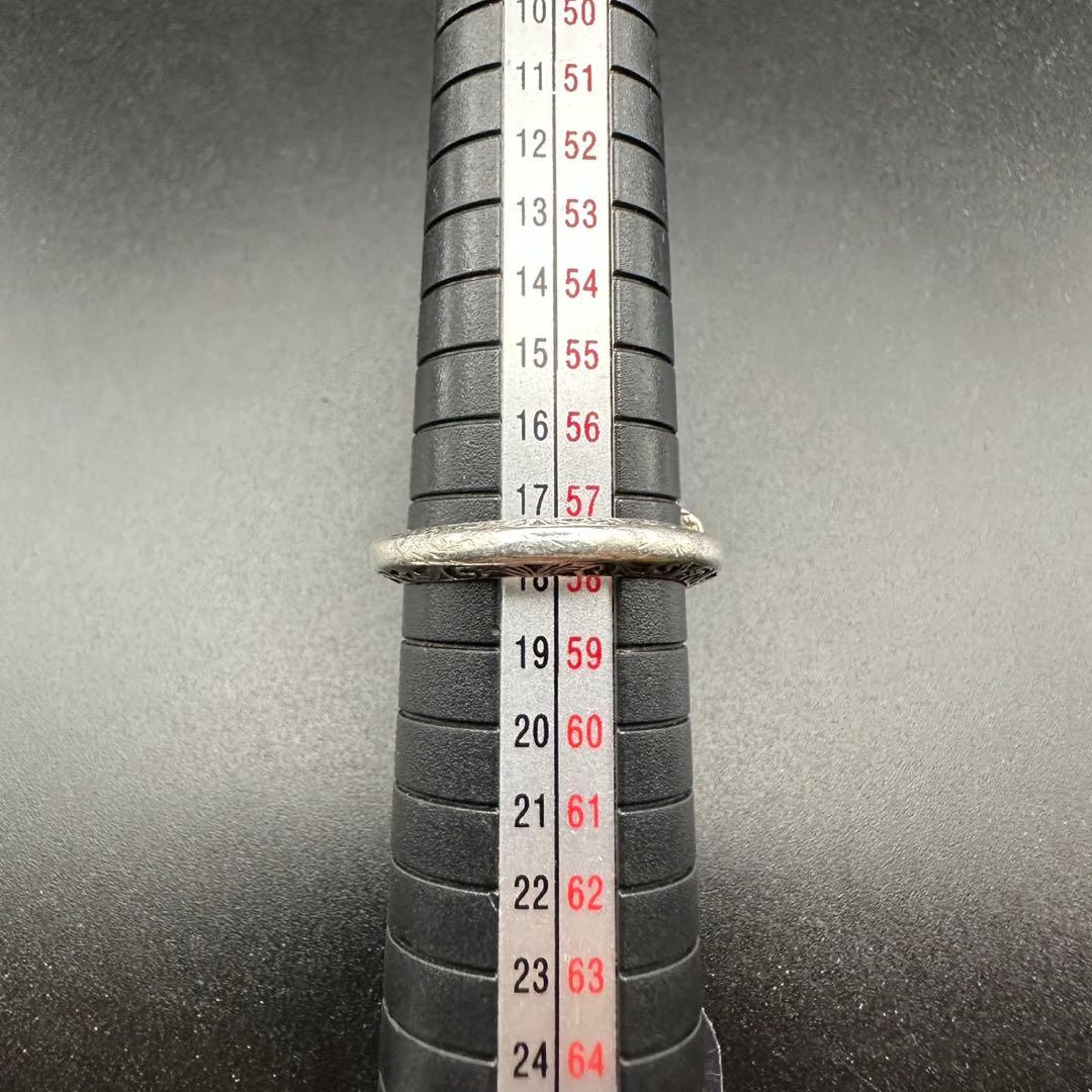 極美品✨　GUCCI　リング　指輪　アラベスク　ロゴ　刻印　1377