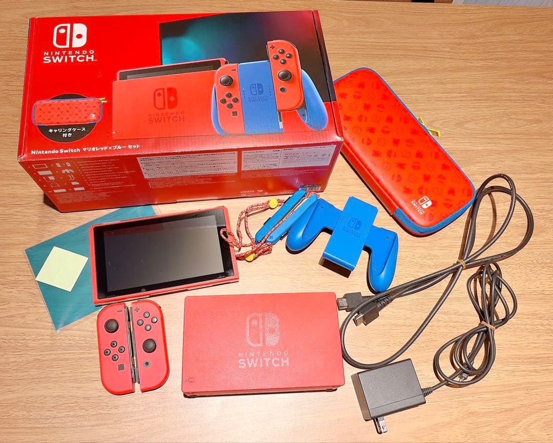 Nintendo Switch 限定マリオレッド×ブルー　セット 任天堂　箱有り