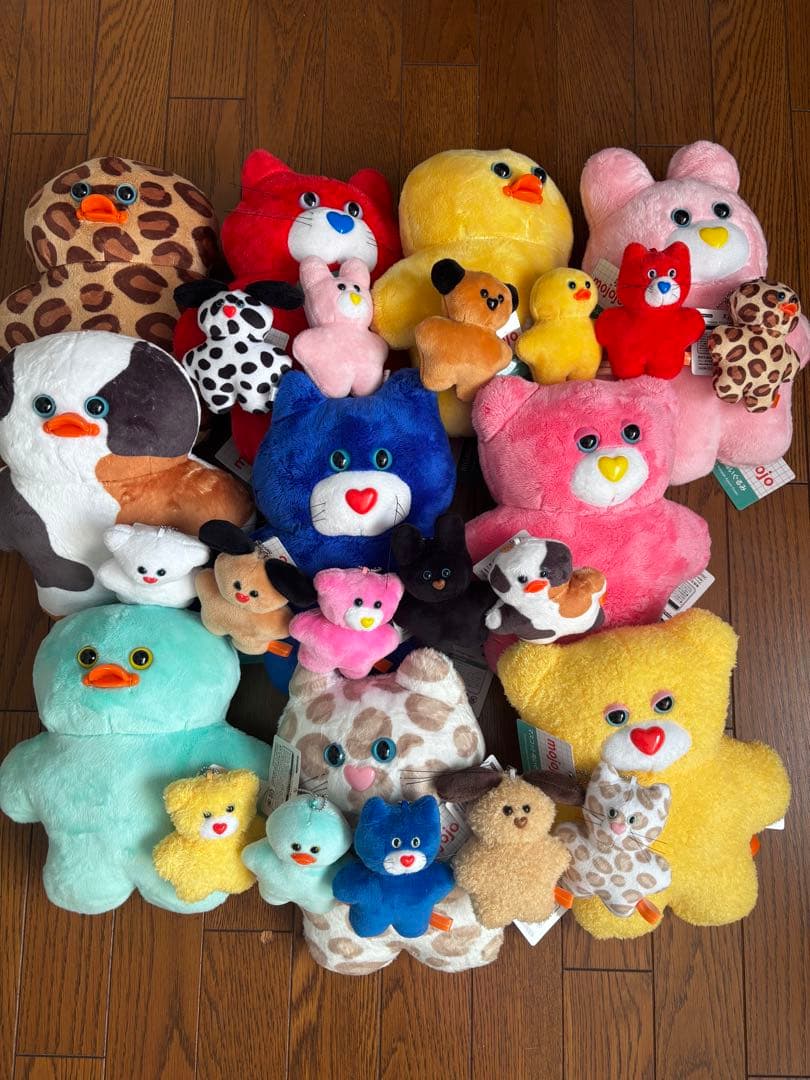 mojojojo マスコットキーホルダー　BIGぬいぐるみ　コンプリート