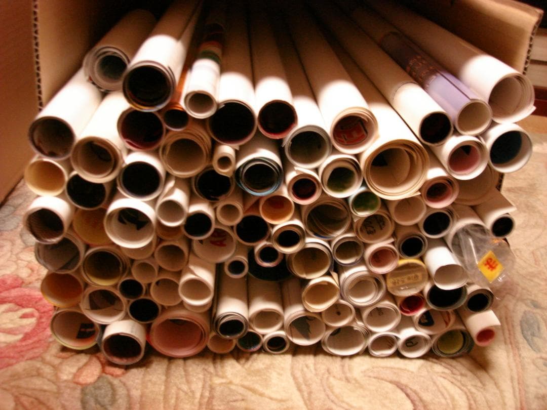 販促用ポスター200本 色々 大量まとめ 店頭用 非売品 ゲームアーティスト関連