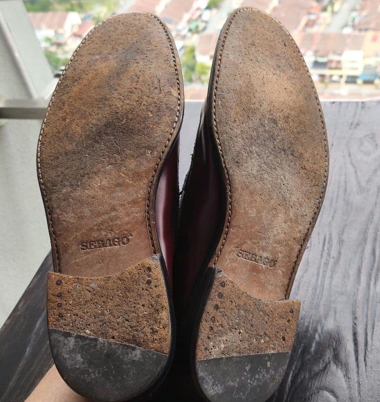 美品希少！Vintage SEBAGO バーガンディ ウイングチップ Alden