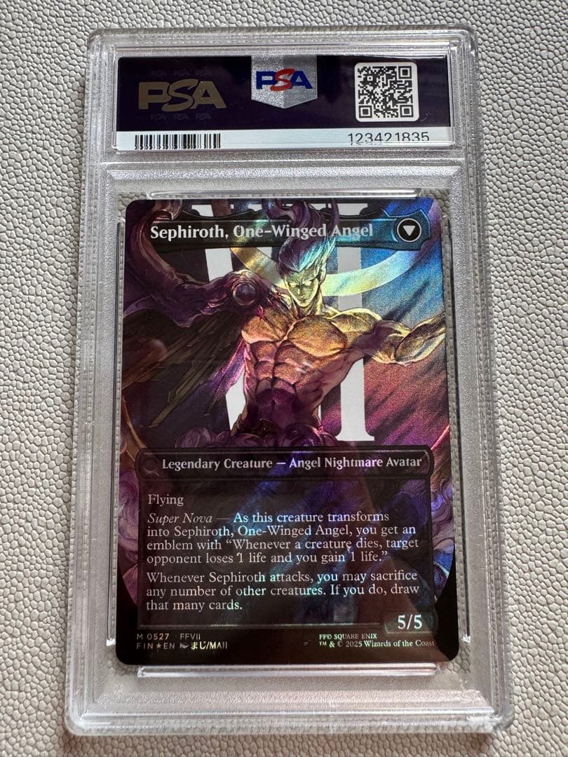 MTG 威名のソルジャー、セフィロス　英語　サージ PSA10