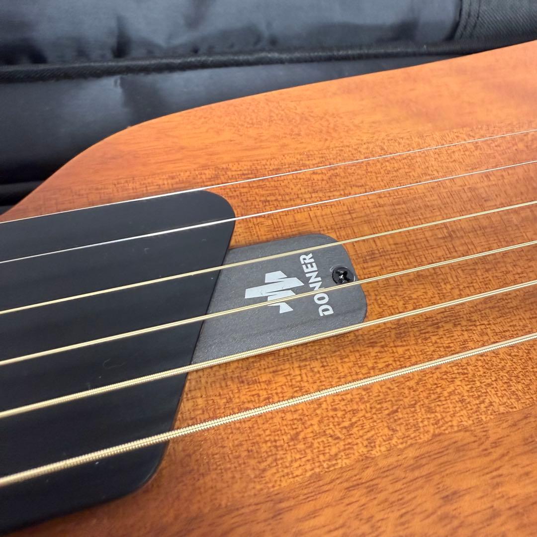 1度だけ試奏　Donner HUSH-I トラベル・サイレントギター ドナー