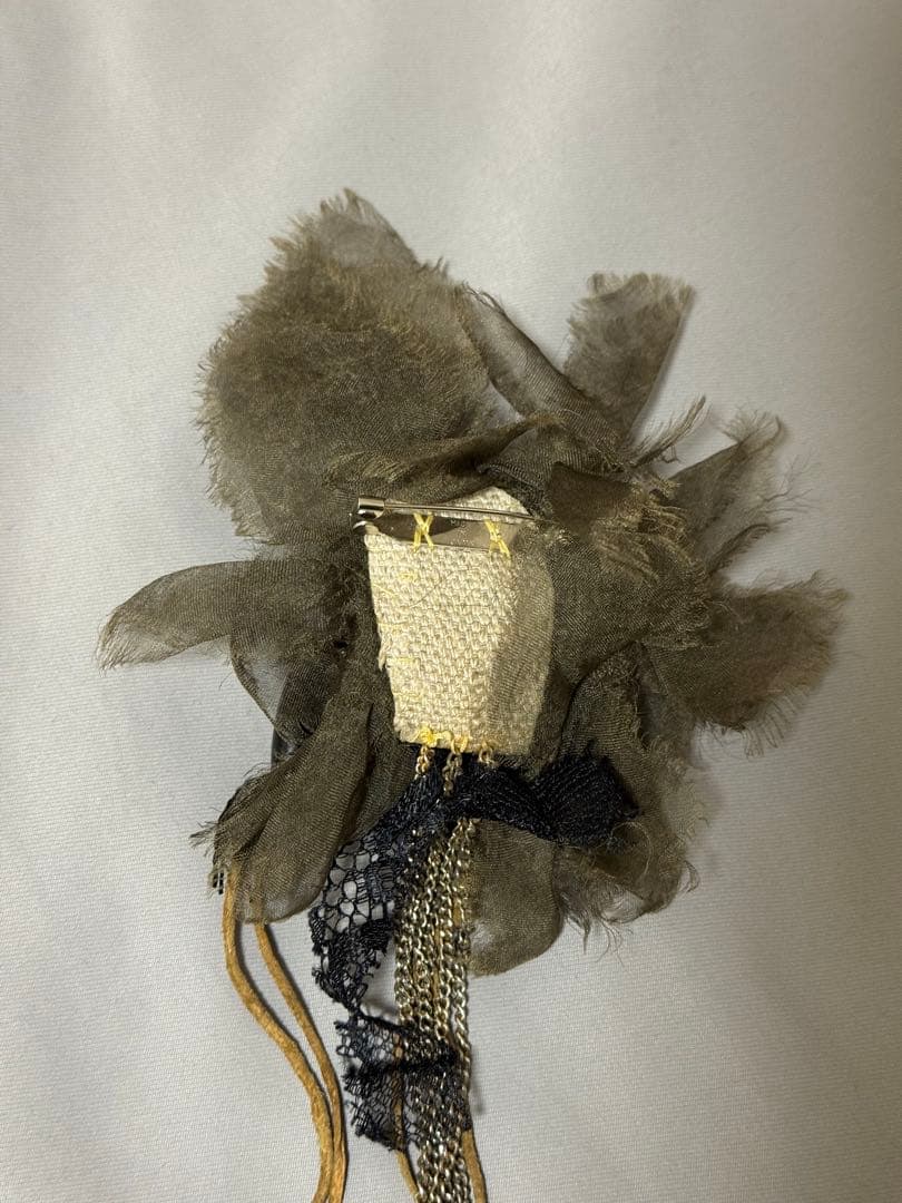 シェアースピリット スカルデザイン コサージュ