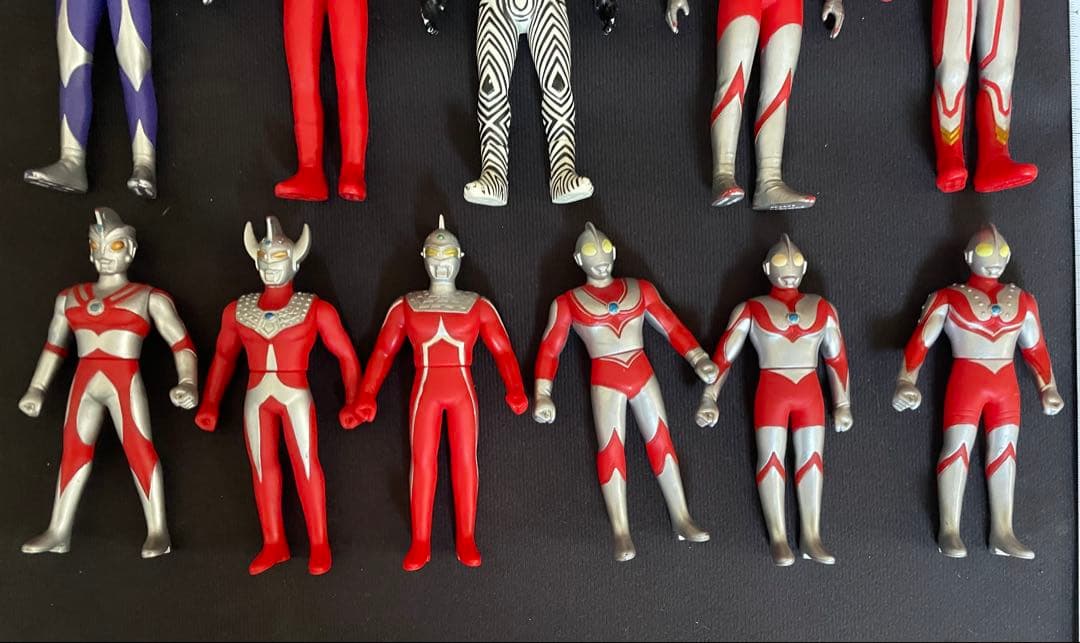 ウルトラマン　ソフビ　1990〜2005年日本製　バンダイ　フィギュアセット