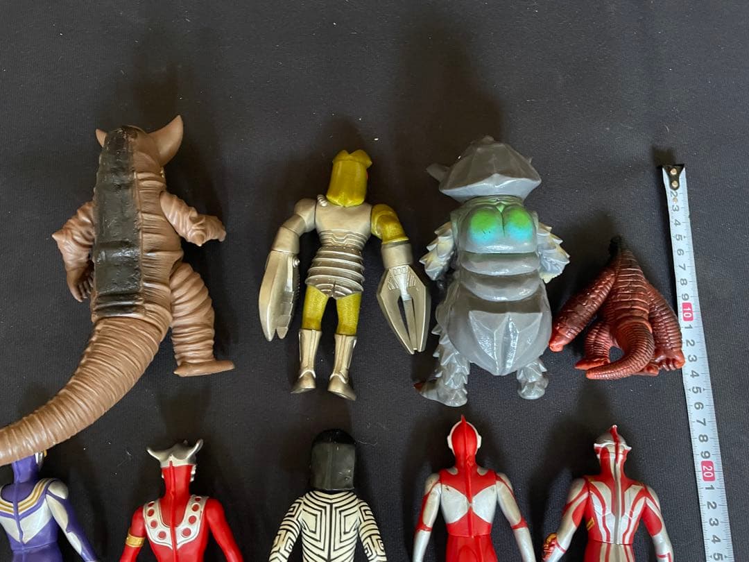 ウルトラマン　ソフビ　1990〜2005年日本製　バンダイ　フィギュアセット