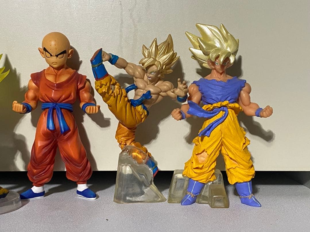ドラゴンボールHG 30周年など フィギュアセット　悟空　クリリン