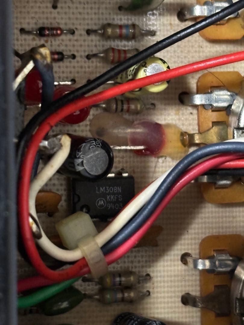 Proco Turbo RAT LM308N搭載