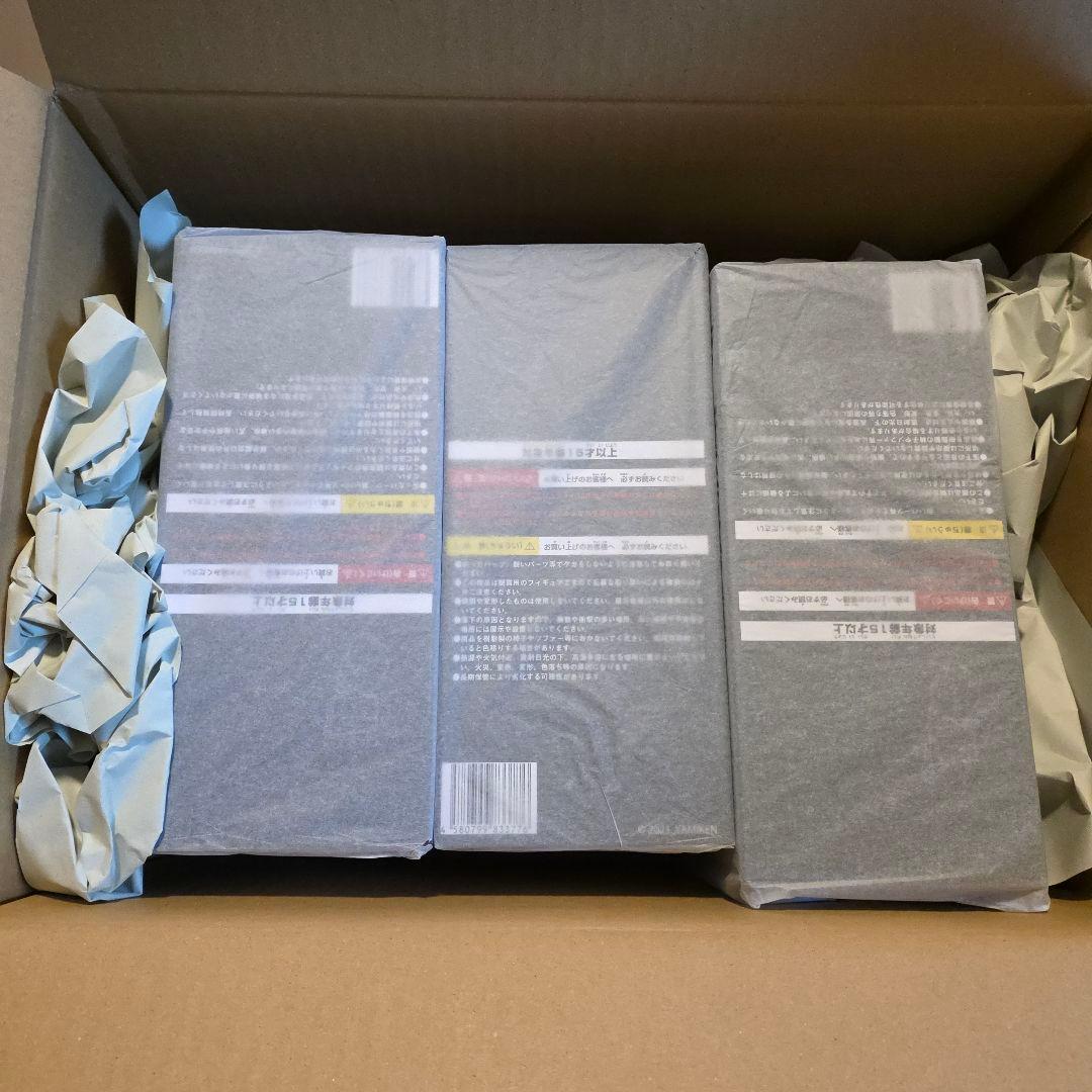 ジャンクヘッド　3バカ　ソフビフィギュア