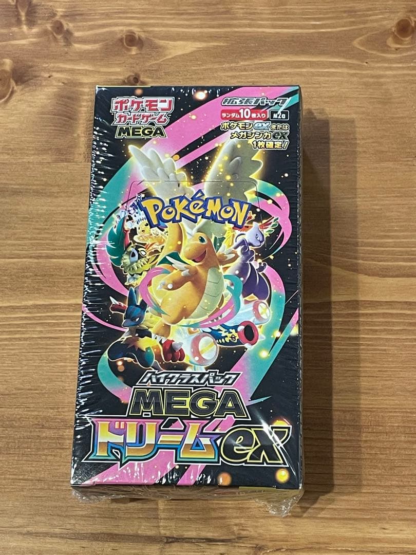 ポケモンカード　MEGAドリームex 1BOX シュリンク付き