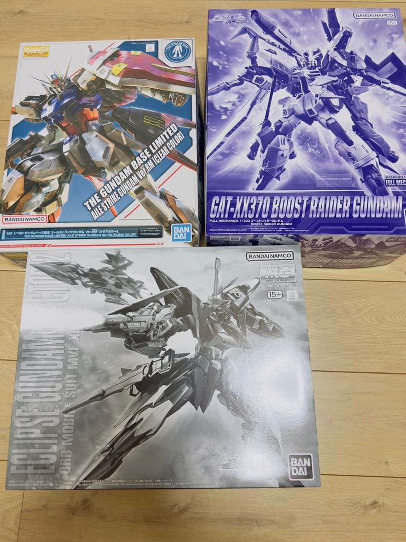 SEED系ガンプラMG まとめ売り