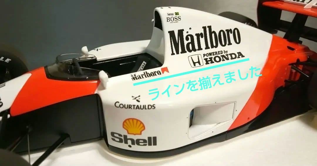 オートアート 1/18 F1 マクラーレン MP4/6 ホンダ A.セナ　専用