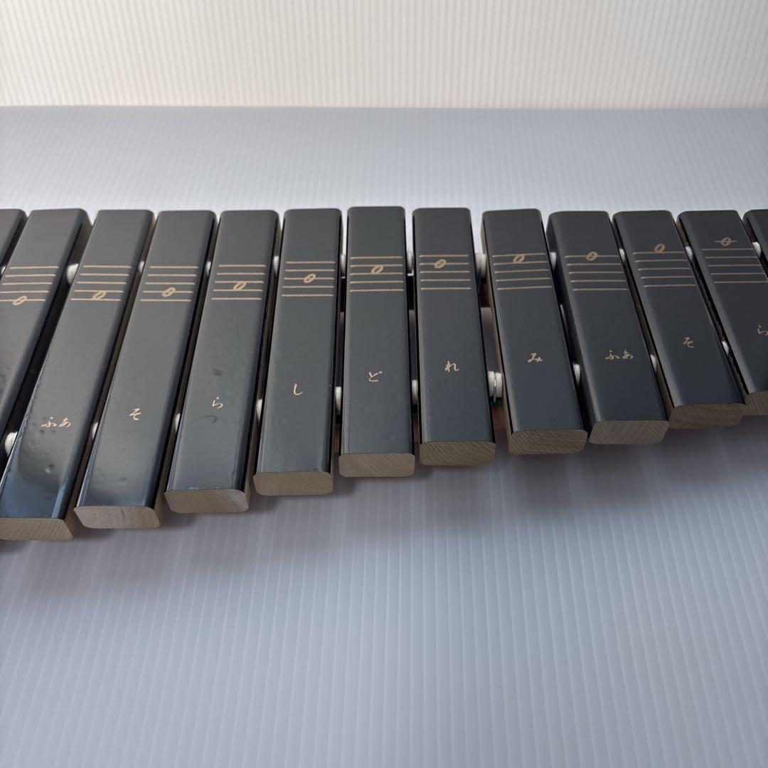 【マレット付き】 YAMAHA ヤマハ 卓上木琴 30音 No.185 箱あり