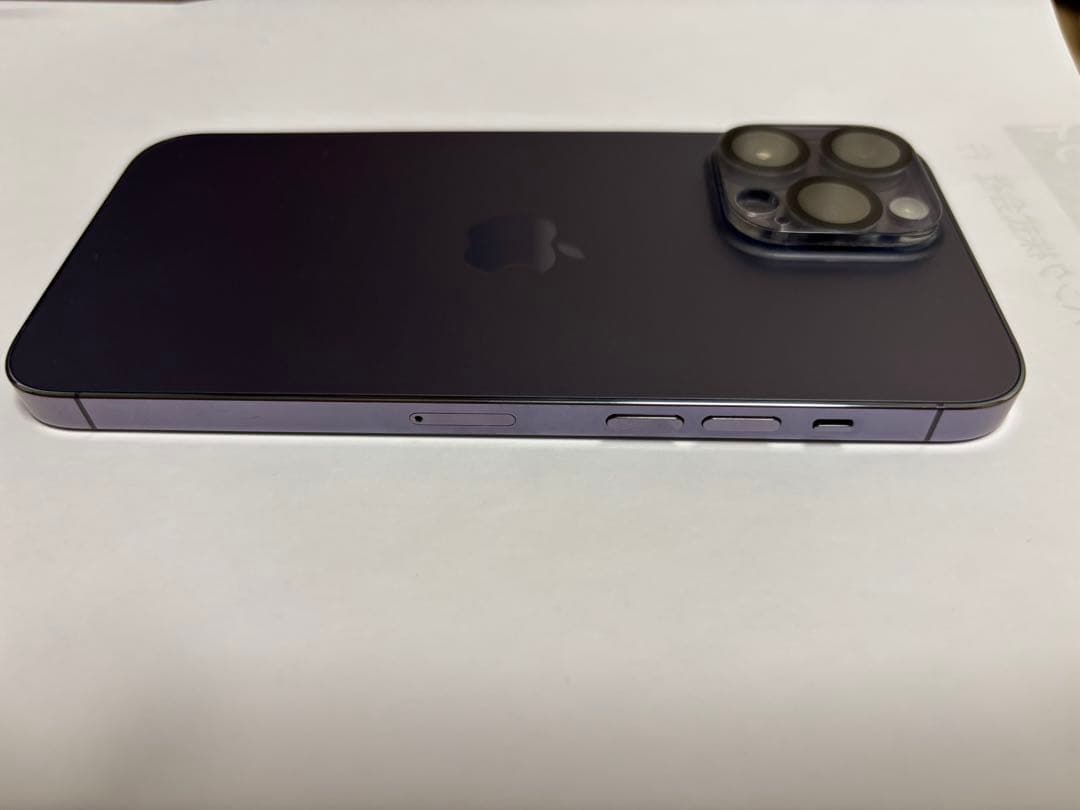 美品 Apple iPhone14 Pro Max 256GB ディープパープル