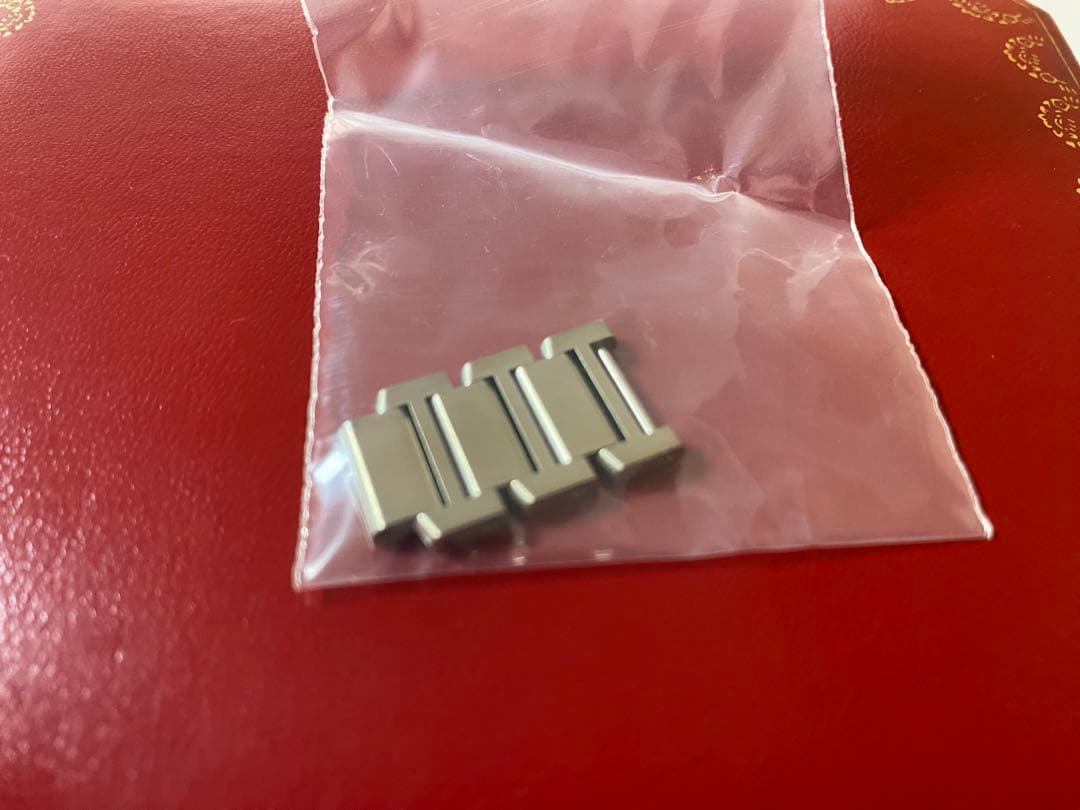 純正 Cartier カルティエ 腕時計 3個 タンクフランセーズ SM コマ