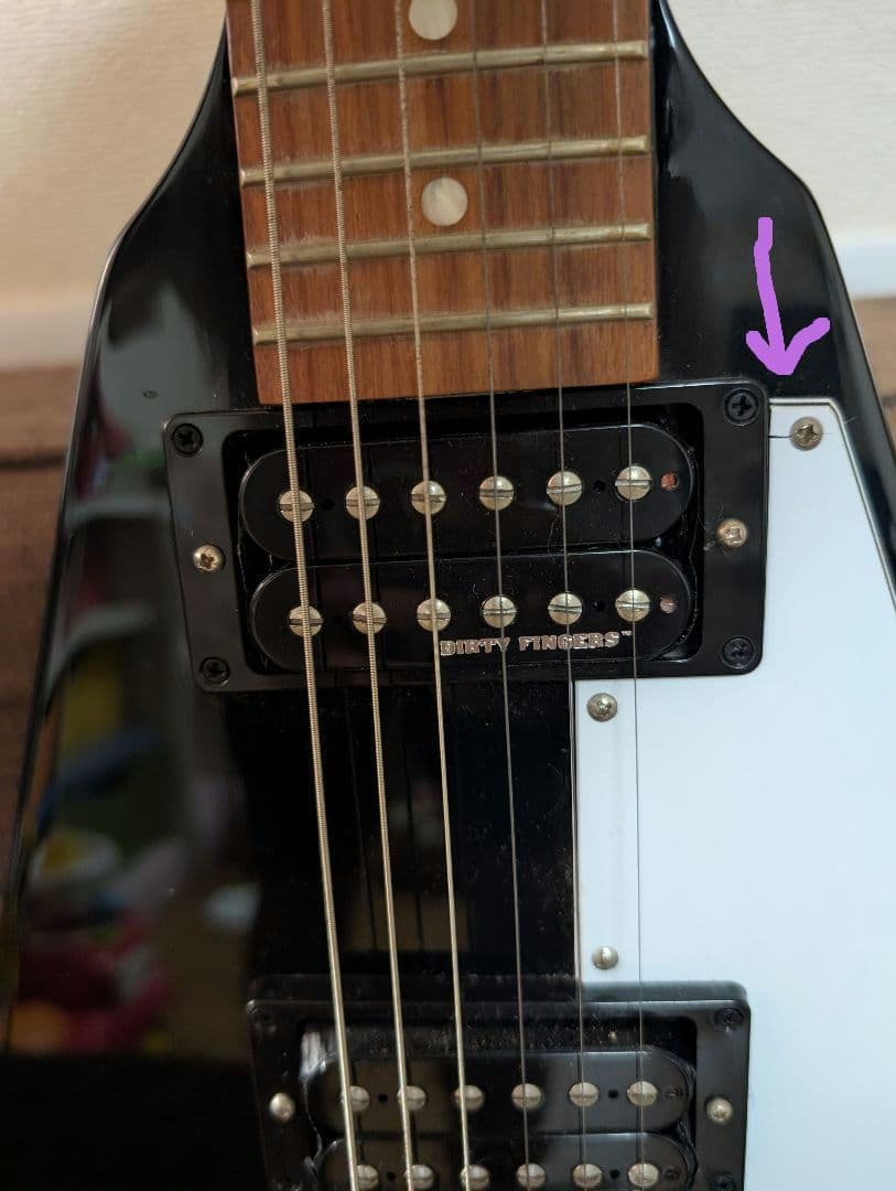 Gibson Flying V エレキギター ブラック