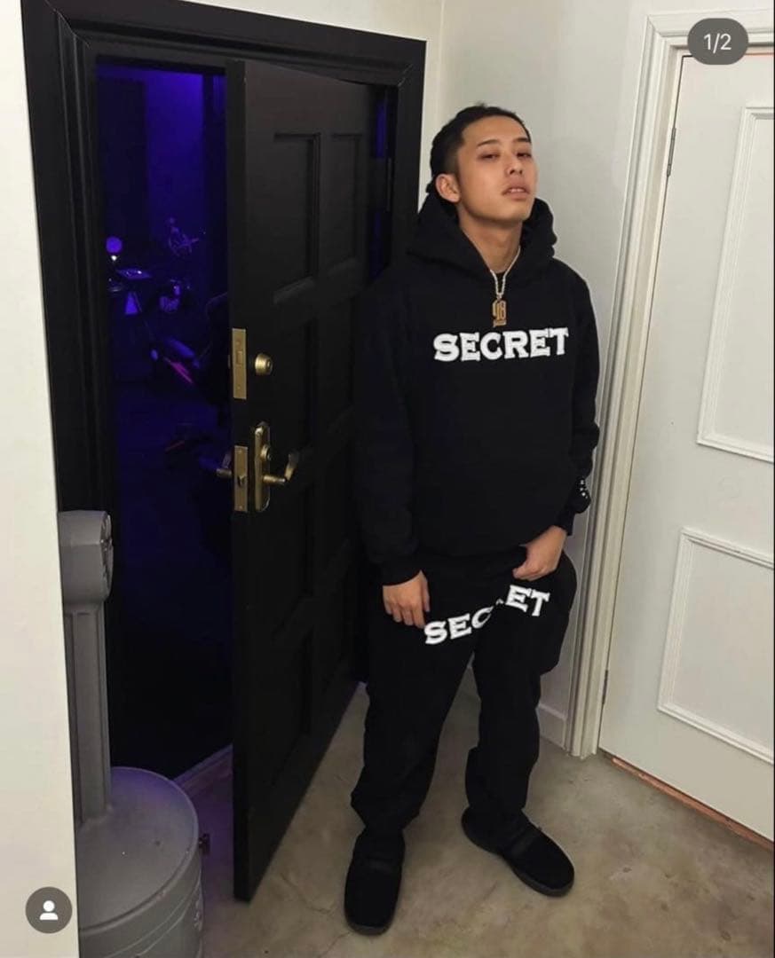 激レア‼️SECRET スウェットパーカー＆パンツ セットアップ　サイズS
