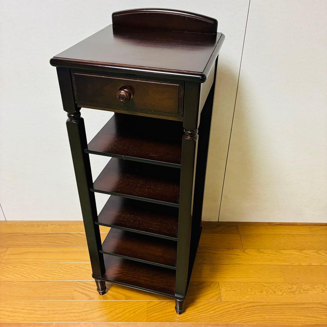 maruni マルニ 電話台 花台 木製 収納家具 キャビネット チェスト